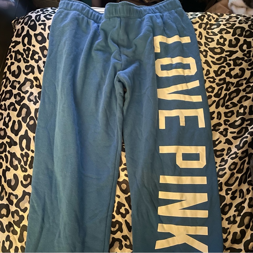 Pink sweatpants
